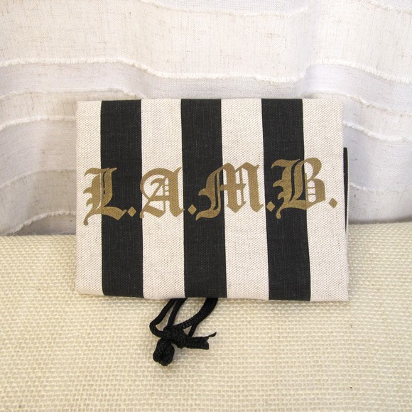 L.A.M.B. Signature Crossbody in Gray/White Watercolor Stencil - Gwen Stefani - Picture 9 of 14